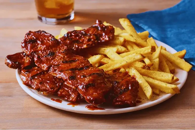 Applebee's Riblets Plate 