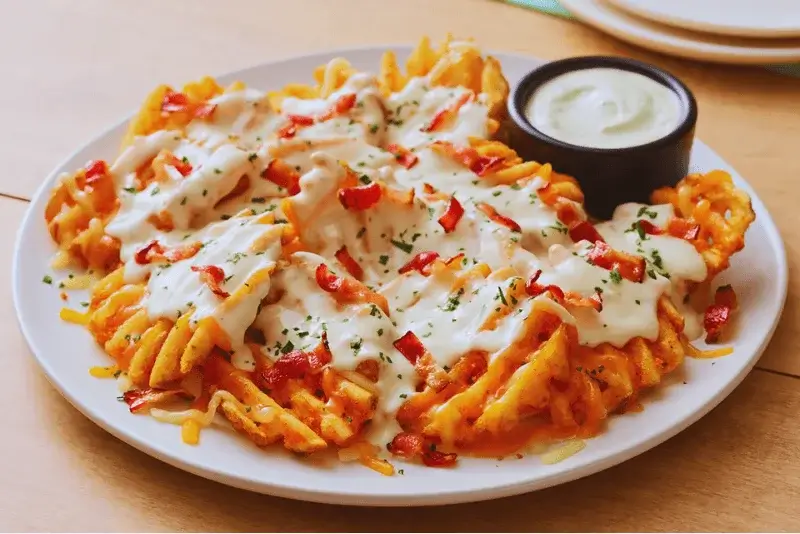 Brew Pub Loaded Waffle Fries