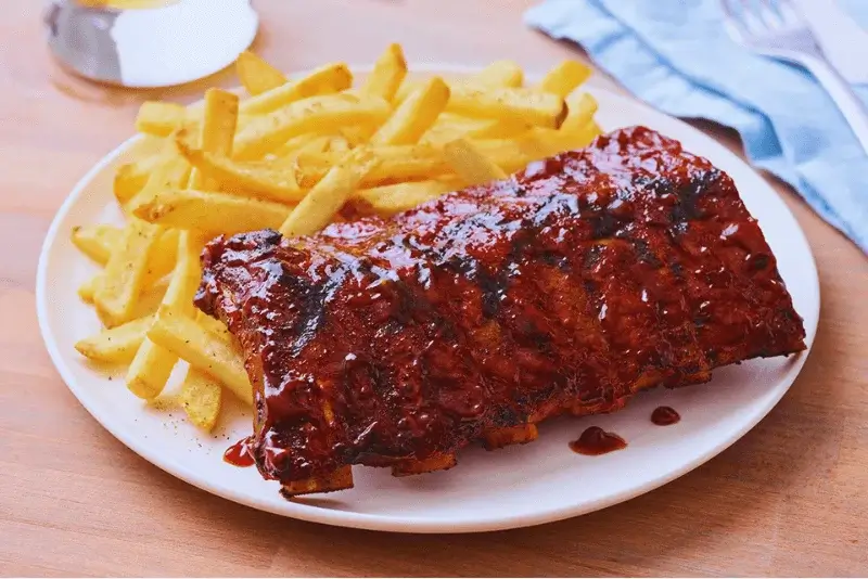 Half Rack Double-Glazed Baby Back Ribs 