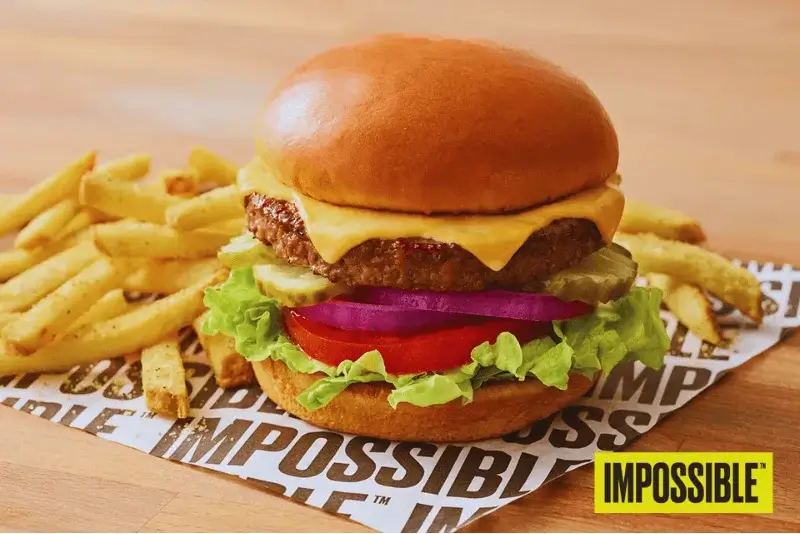 Impossible Cheeseburger