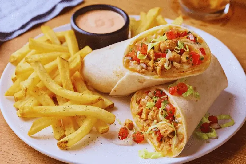 Chicken Fajita Rollup