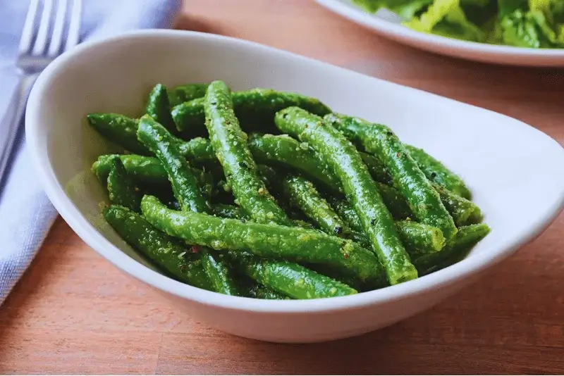Garlicky Green Beans