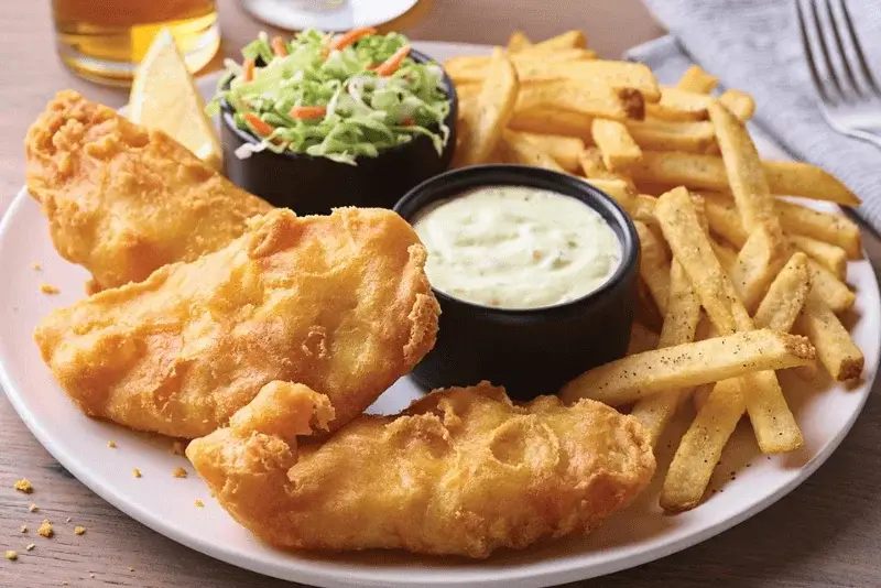 Hand-Battered Fish & Chips