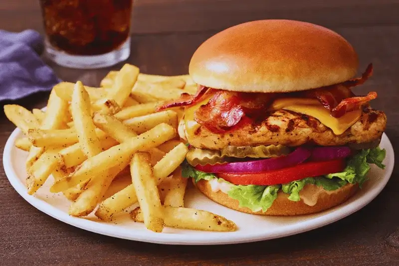 NEW Bacon Cheddar Grilled Chicken Sandwich