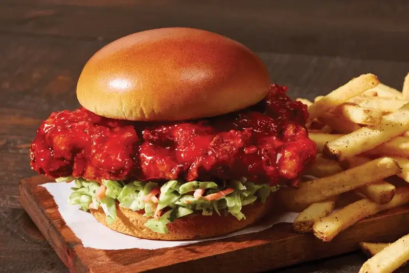 Sweet & Spicy Crispy Chicken Sandwich