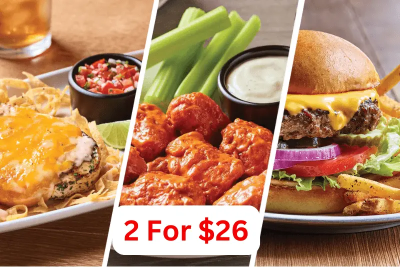 Applebee's 2 for $26 special