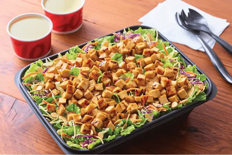 Grilled Oriental Chicken Salad