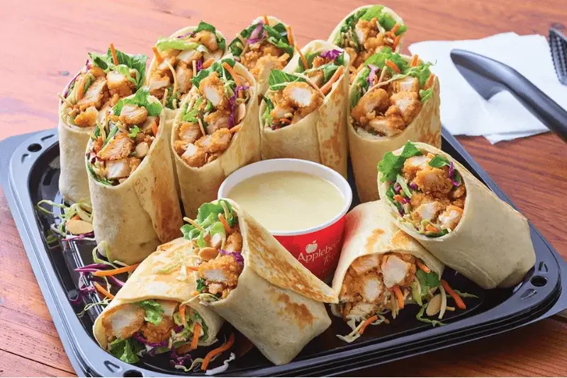 Oriental Chicken Salad Wrap